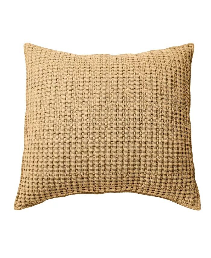 

Декоративная подушка Mills Waffle, 20 x 20 дюймов Levtex, желтый