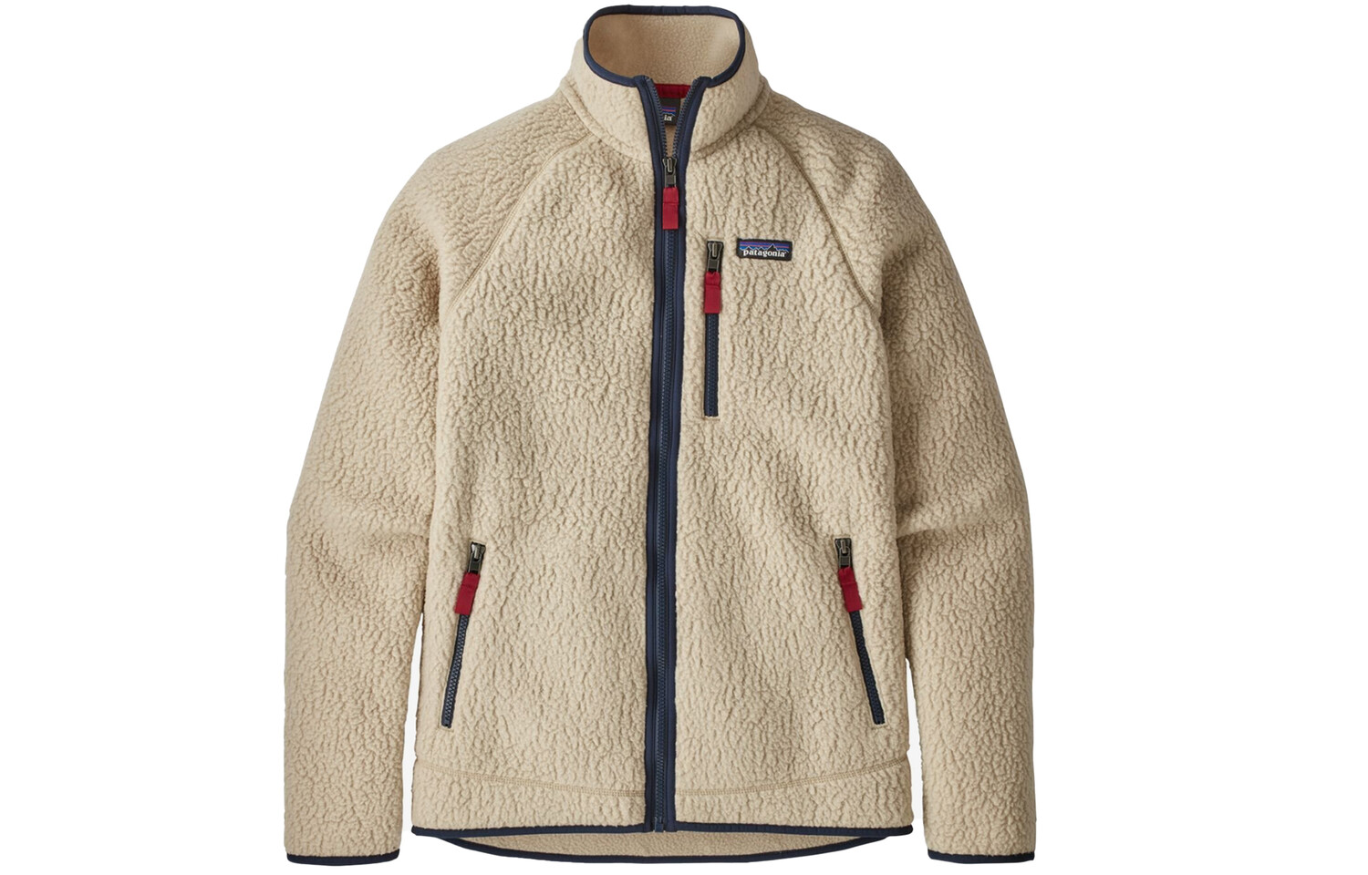 

Ретро ворсовая флисовая куртка мужская Patagonia, цвет Nouveau Green