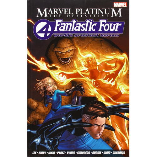 Книга Marvel Platinum: The Definitive Fantastic Four (Paperback) marvel platinum the definitive daredevil