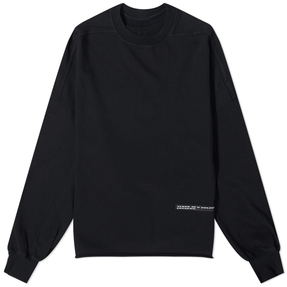 

Топ-туника Rick Owens DRKSHDW Crater, черный