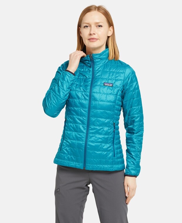 

Стеганая куртка Patagonia, бирюзовый