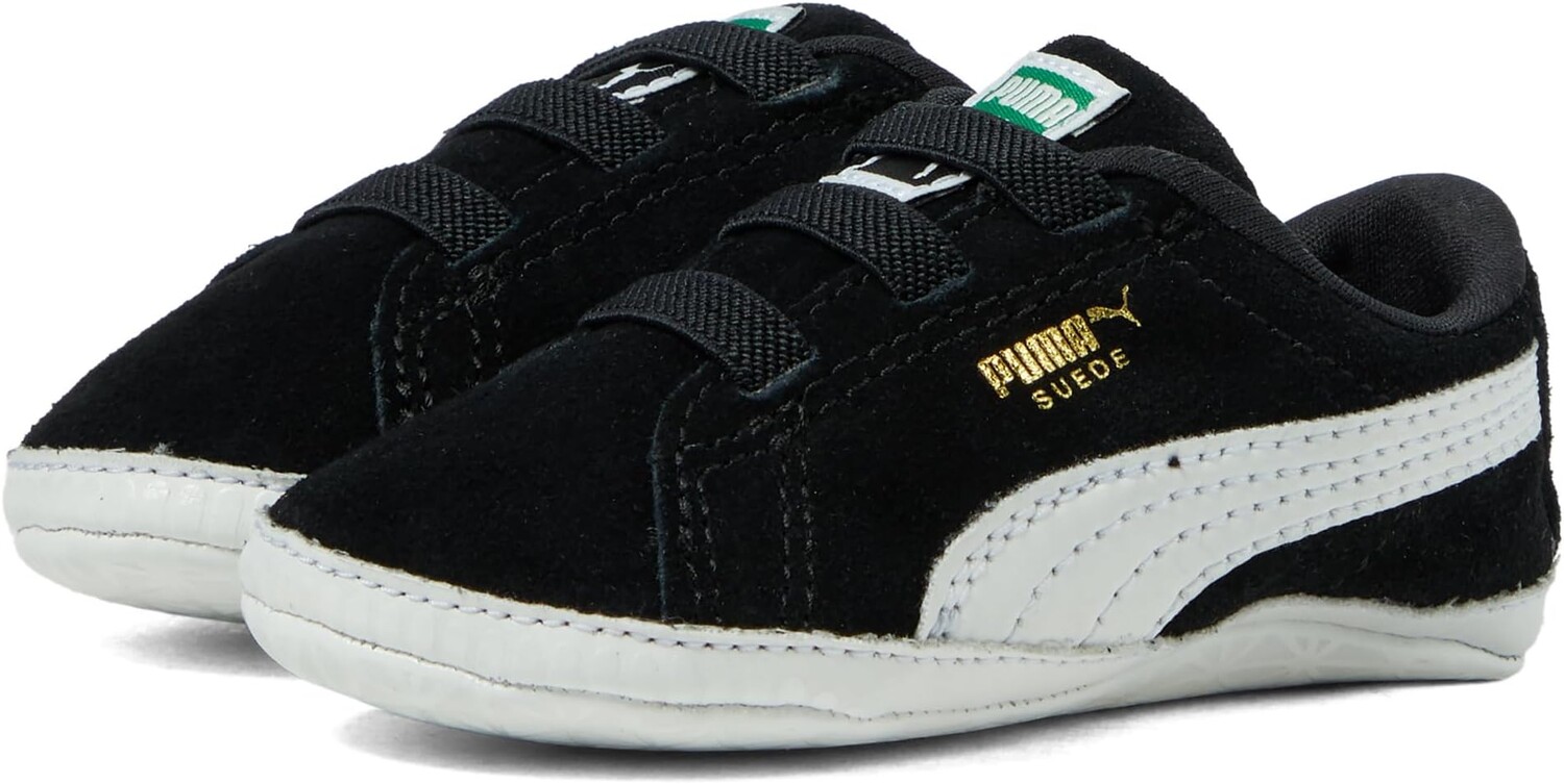 

Обувь для малышей Suede Classic Crib PUMA, цвет Puma Black/Puma White