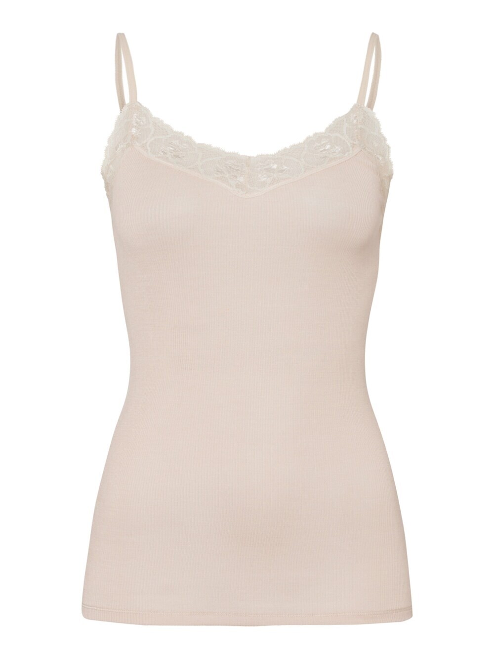 

Топ Hanro Woolen Lace, розовый