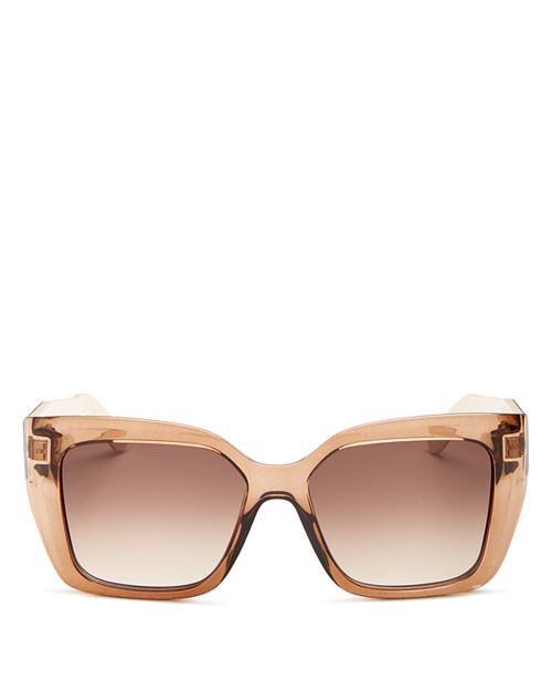 

Солнцезащитные очки Salvatore Square, 55 мм Ferragamo, цвет Tan/Beige