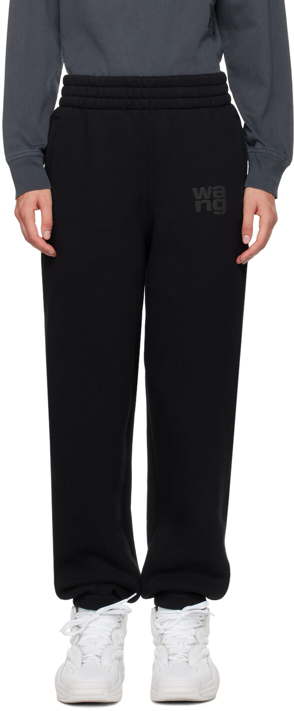 

Черные брюки для отдыха на шнуровке Alexanderwang.T