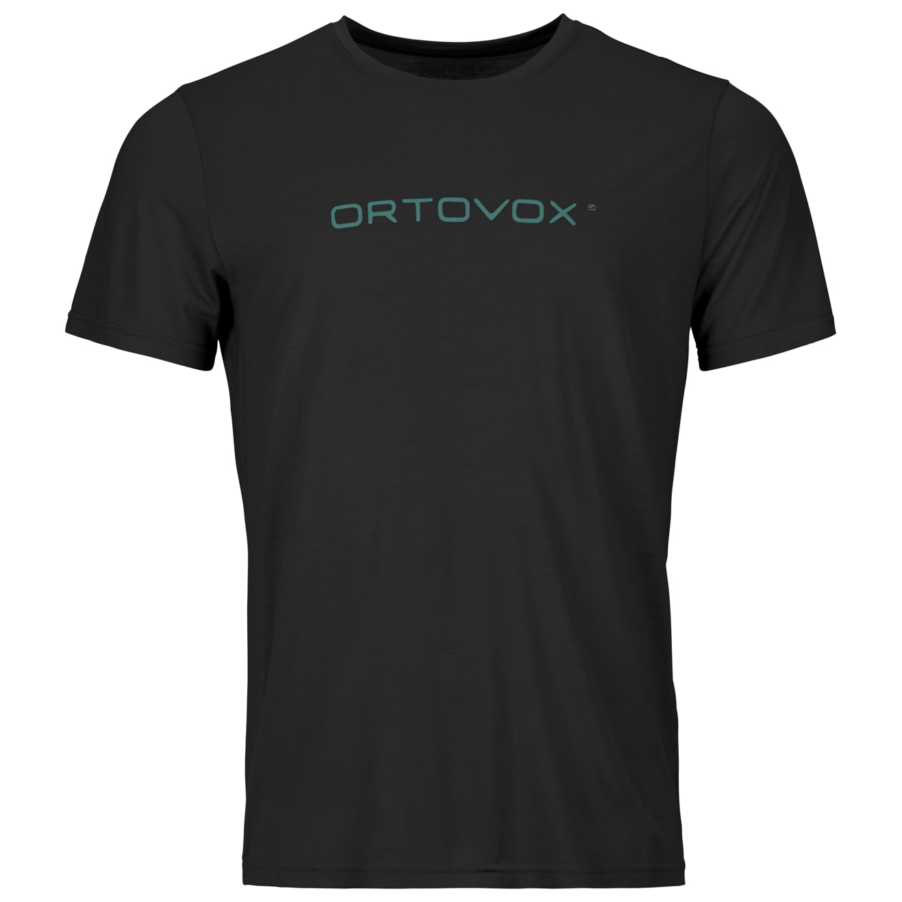 Рубашка из мериноса Ortovox 150 Cool Brand T Shirt, цвет Black Raven