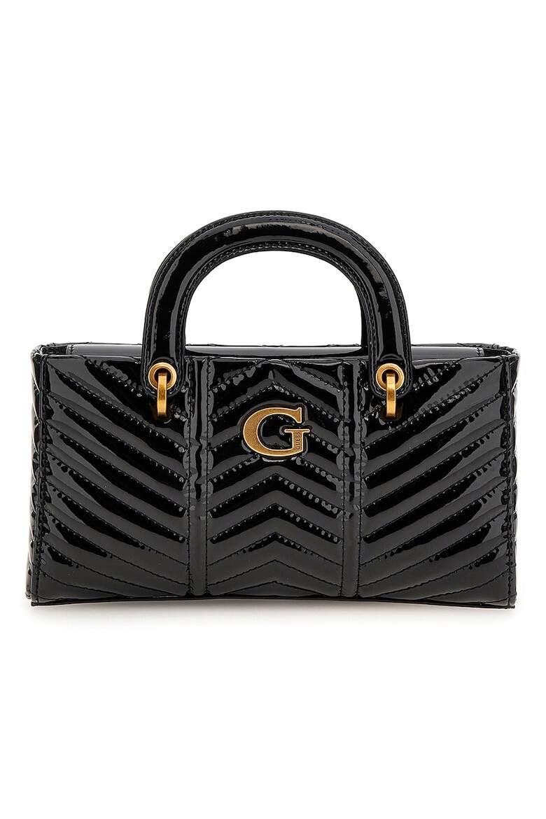 

Стеганая сумка Lovide из экокожи Guess, черный