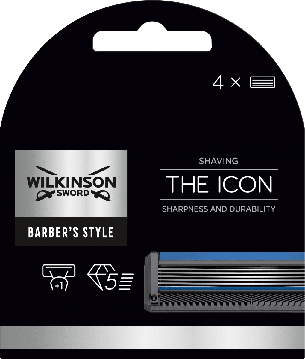 Лезвия для бритвы The Icon 4 шт. WILKINSON SWORD wilkinson sword пинцент для бровей pinzette gebogen