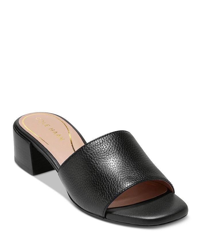

Женские шлепанцы Calli без застежек на среднем каблуке Cole Haan