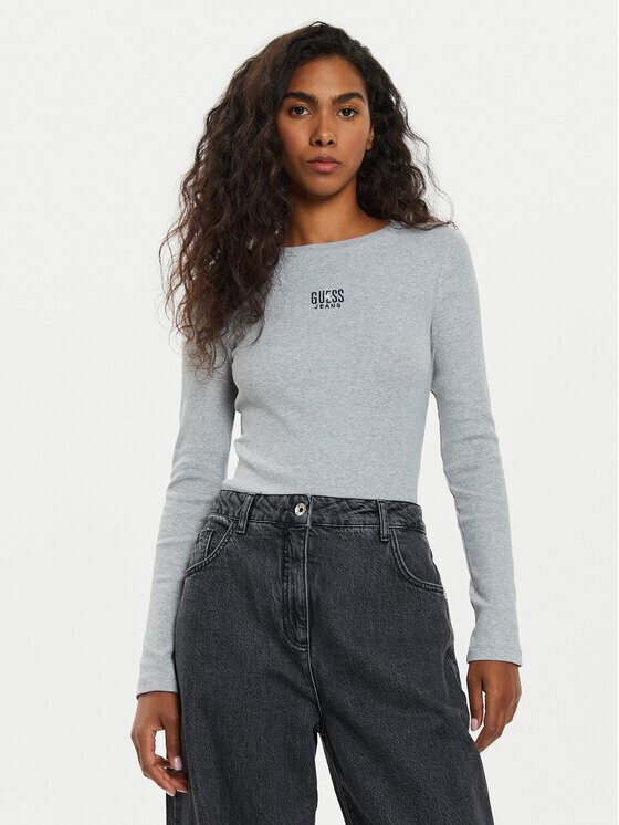 

Узкая блузка Guess, серый