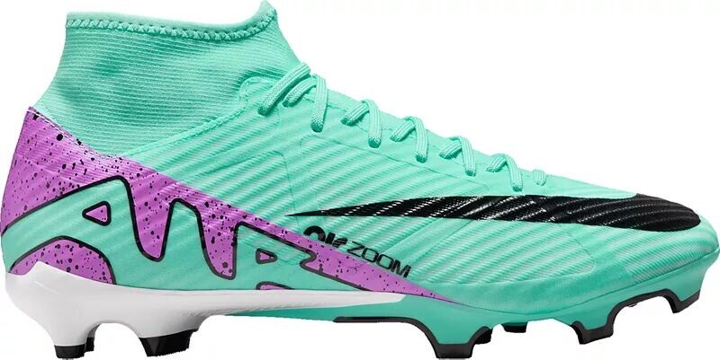 

Футбольные бутсы Nike Zoom Mercurial Superfly 9 Academy FG, синий/фиолетовый