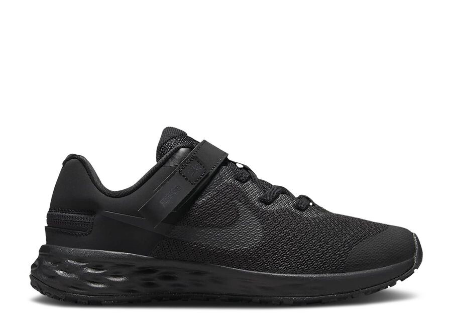 

Кроссовки Nike Revolution 6 Flyease Ps 'Black Dark Smoke Grey', черный