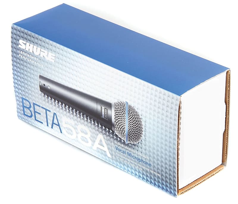Динамический микрофон Shure BETA58A прочный кейс для радиомикрофонов shure glxd 4 beta58a