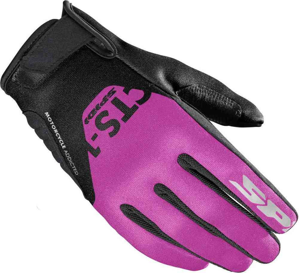 CTS-1 Женские мотоциклетные перчатки Spidi, черный/розовый