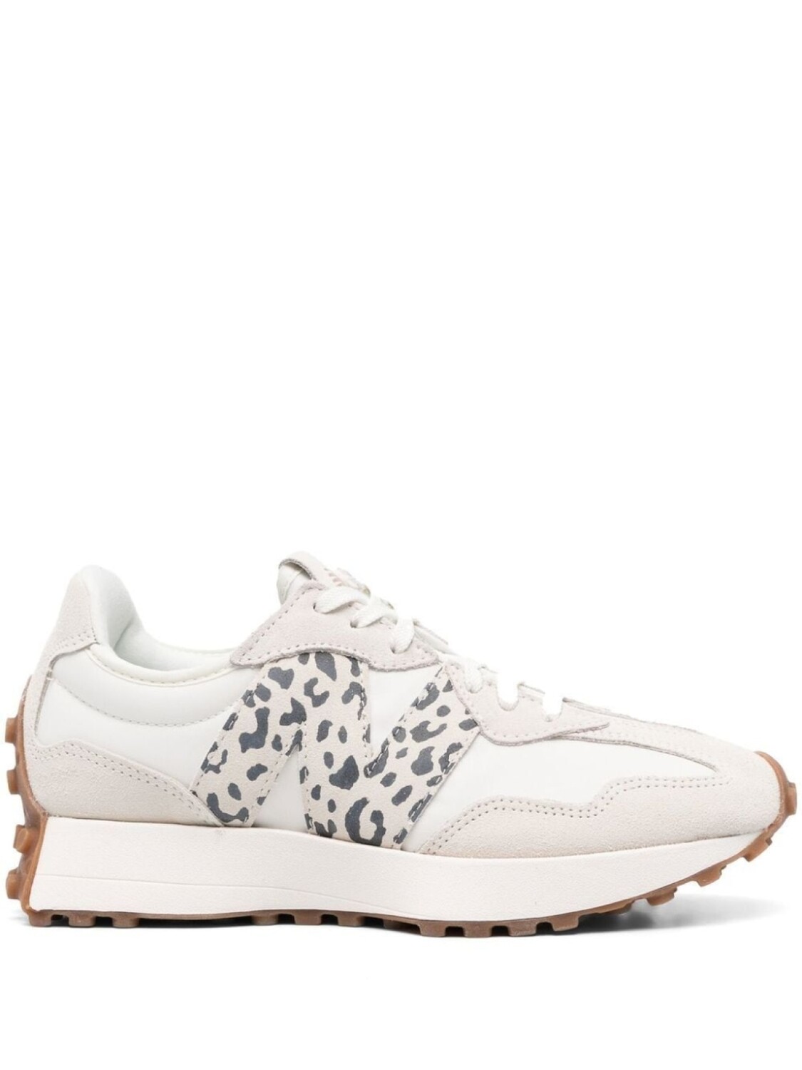 

New Balance кроссовки на шнуровке, серый