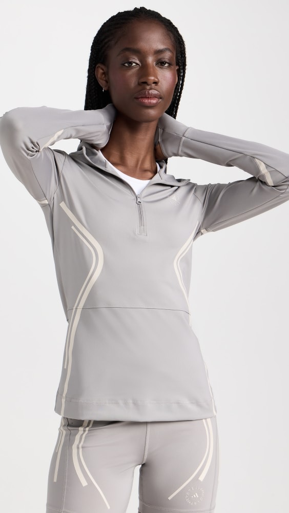 

Худи adidas by Stella McCartney True Pace Long Sleeve, серый