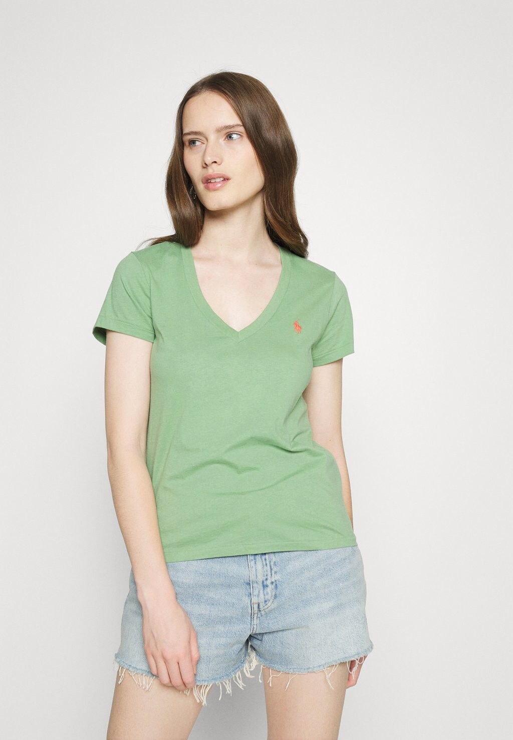

Базовая футболка Polo Ralph Lauren, Зеленый