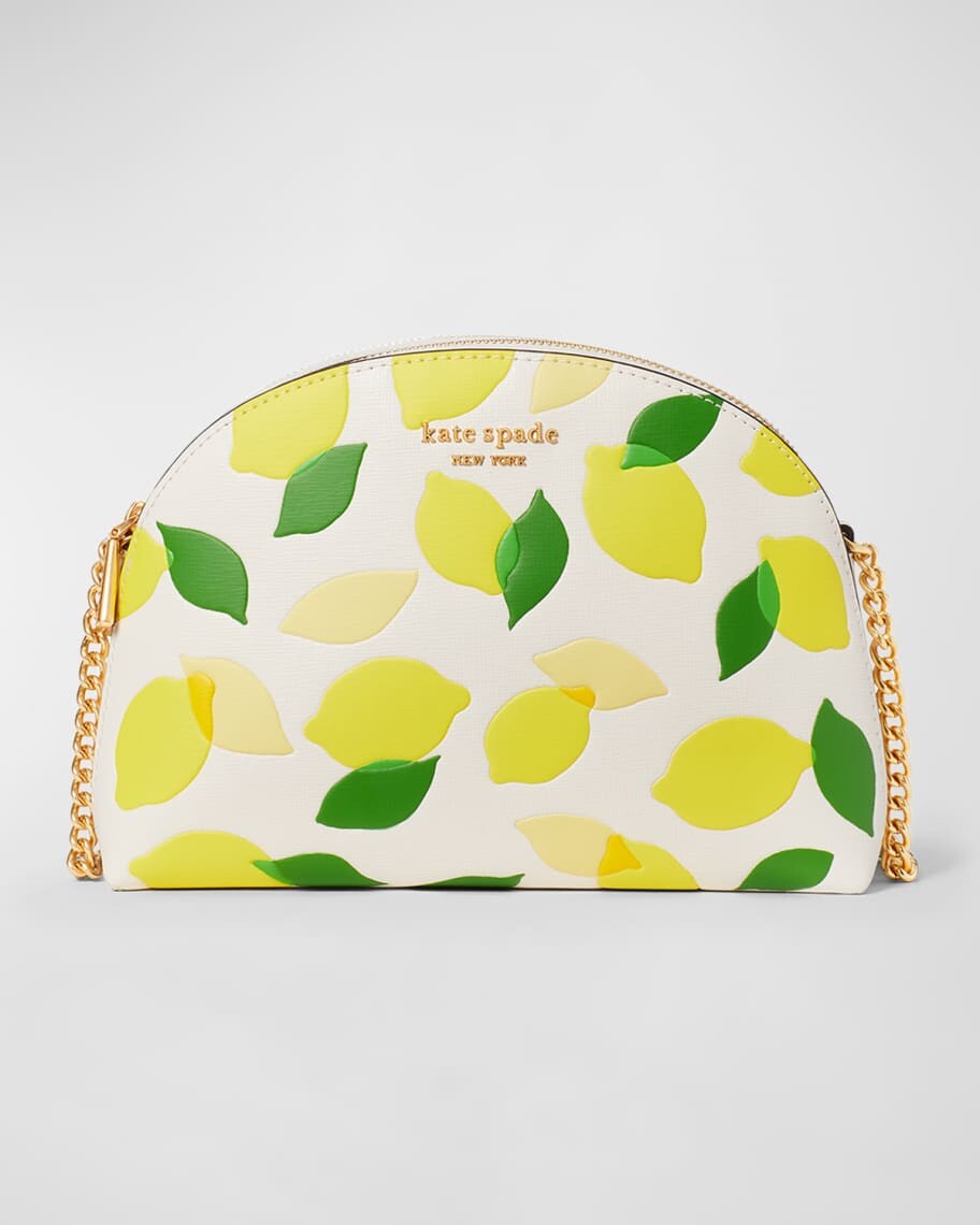 

Сумка через плечо Morgan с тисненым логотипом Lemon kate spade new york