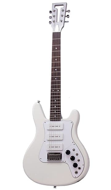 цена Электрогитара Eastwood ETB500 Artist Series Solid Mahogany Body Bound Maple Set Neck 6-String Electric Guitar