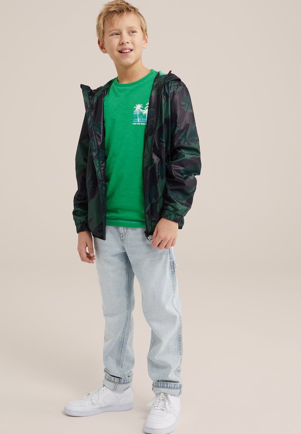 

Куртка тренировочная WE Fashion, цвет green