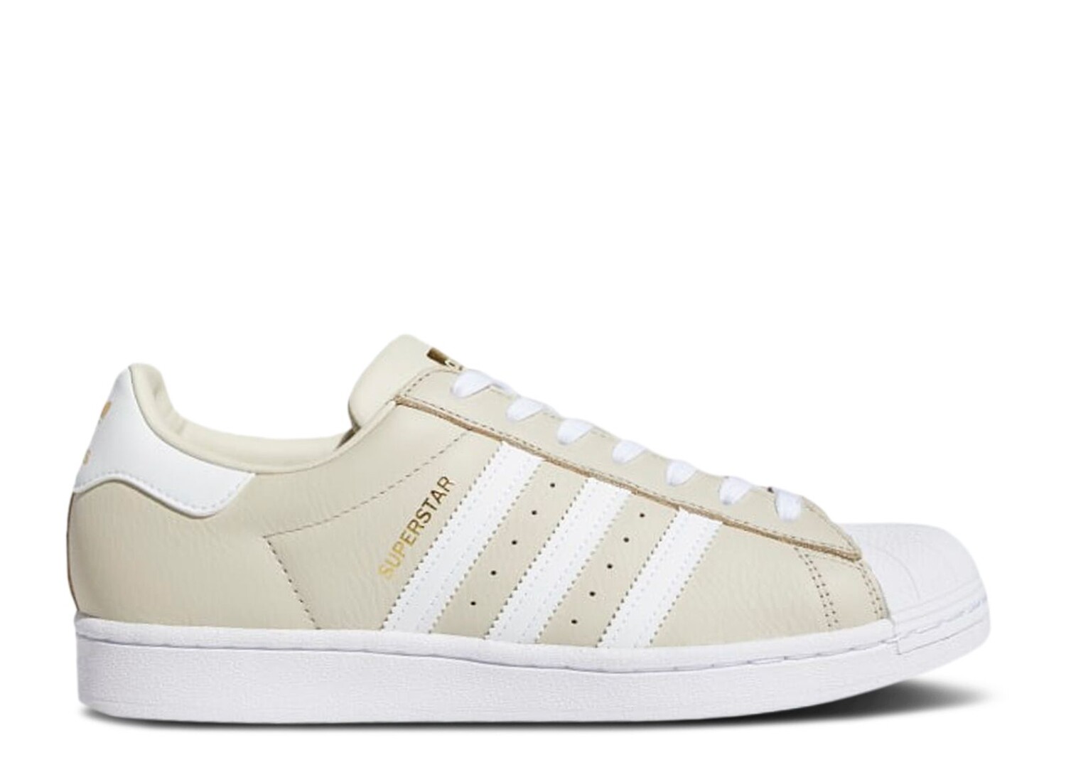 

Кроссовки adidas Superstar 'Bliss White', кремовый, Бежевый