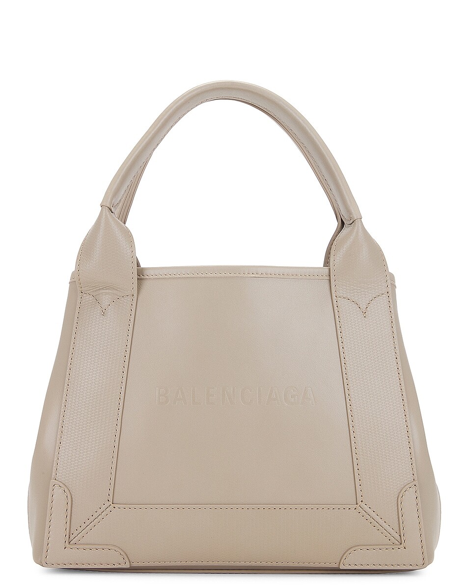 

Сумка кросс-боди Balenciaga Xs Navy Cabas, цвет Taupe