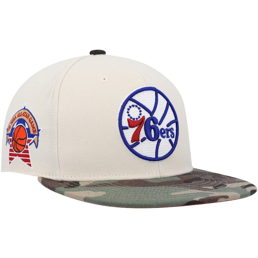 

Бейсболка Mitchell & Ness Philadelphia 76Ers, кремовый