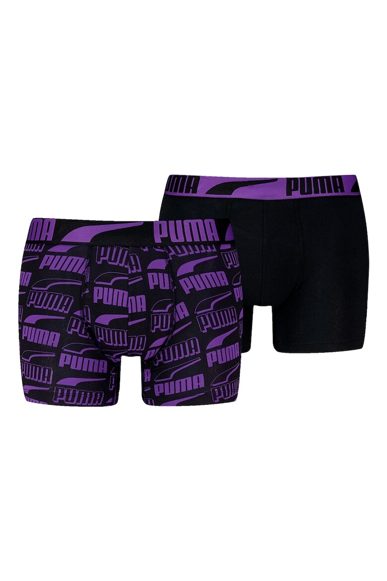 

Боксеры с логотипом, 2 пары Puma, черный