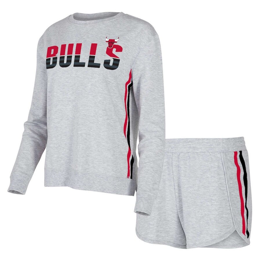 

Пижамный комплект Concepts Sport Chicago Bulls, серый
