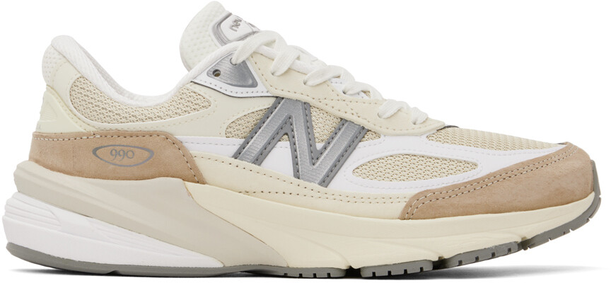 

Бежевые кроссовки Made In USA 990v6 New Balance