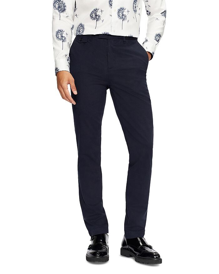 

Узкие брюки чинос Irvine Ted Baker, Черный