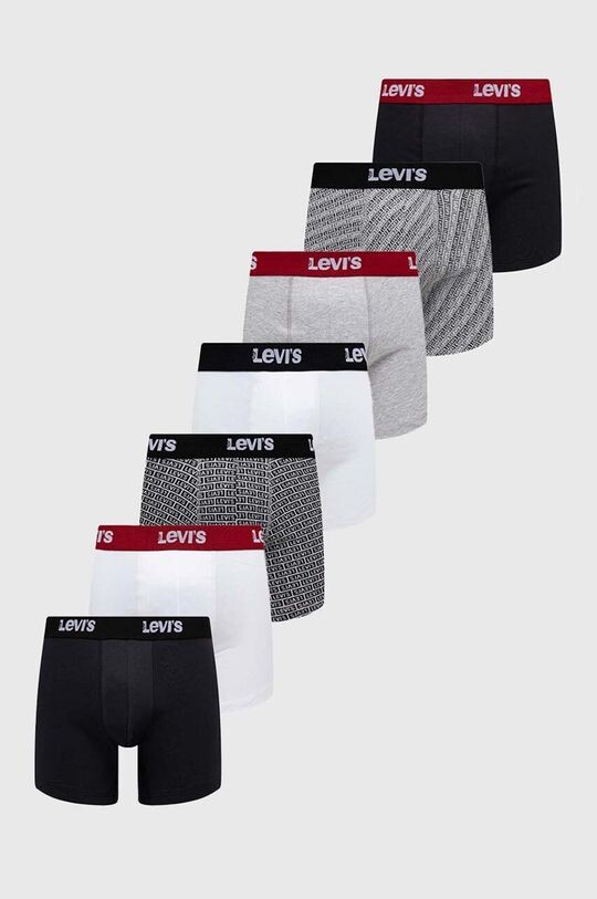 

Комплект из семи боксёрских шорт Levi's, черный