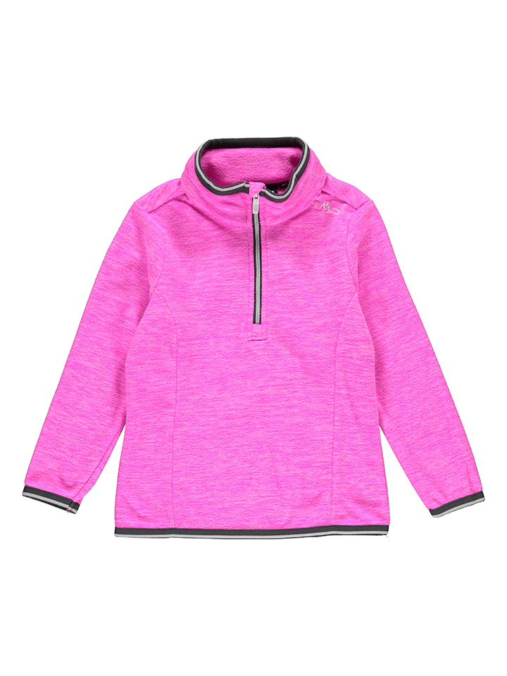 Флисовая куртка CMP Fleecepullover, розовый флисовая куртка ziener fleecepullover jonki розовый