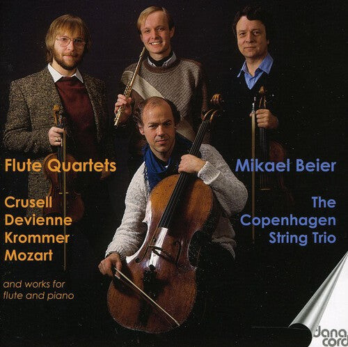 

CD диск Mozart / Seymer / Rossini / Copenhagen String Trio: Flute Quartets