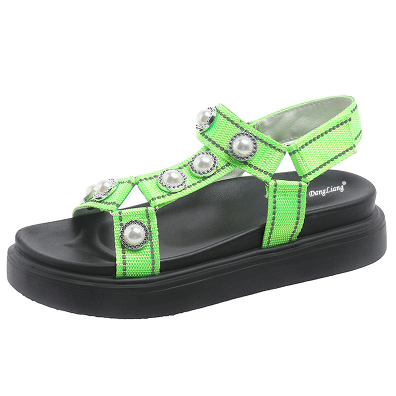 

Сандалии женские Be Good, цвет Neon Green
