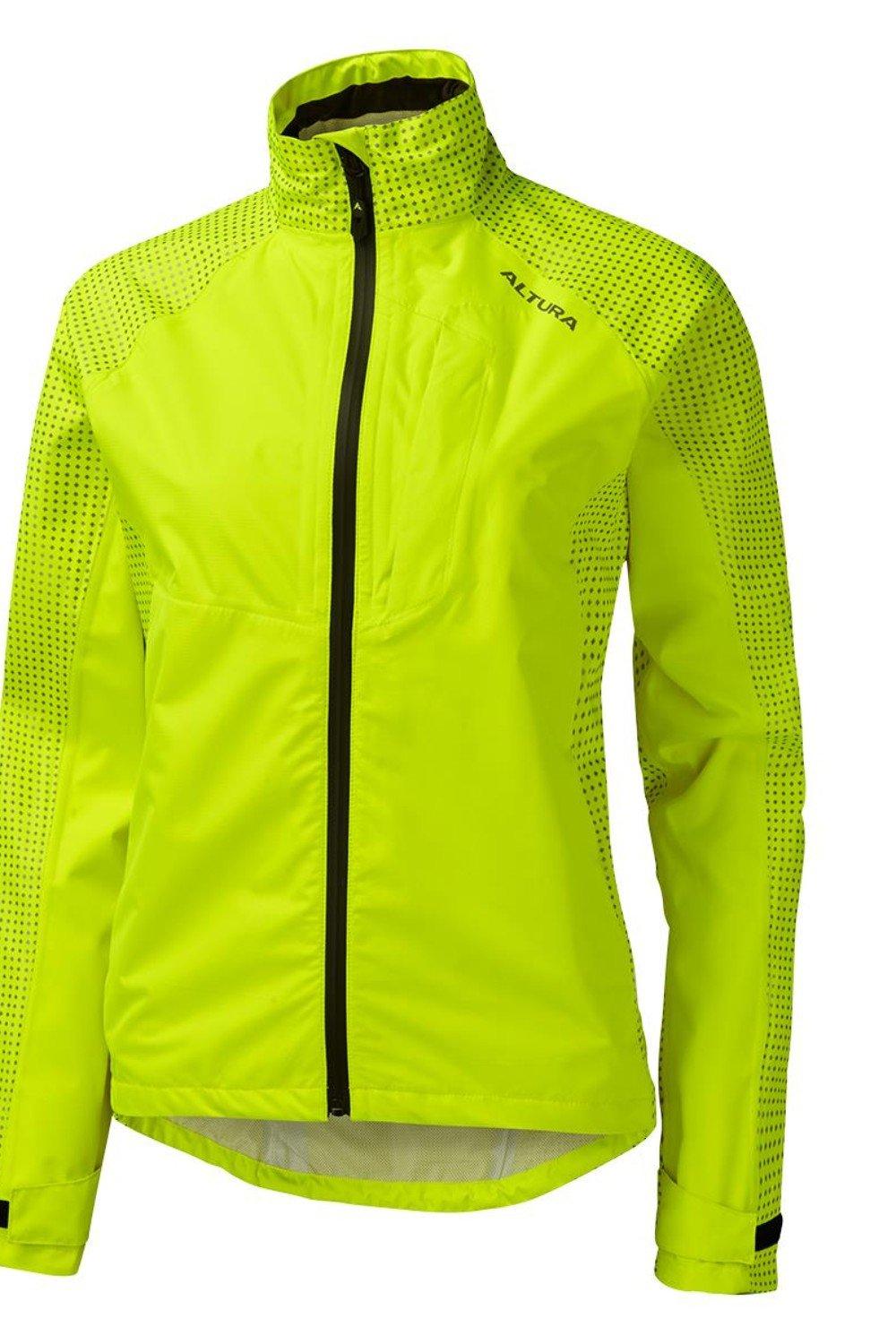 Водонепроницаемая велосипедная куртка Nightvision Storm Altura, желтый