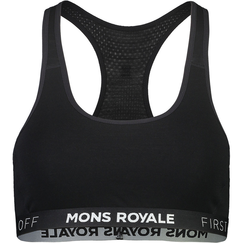 Женский спортивный бюстгальтер Sierra Mons Royale, черный фото