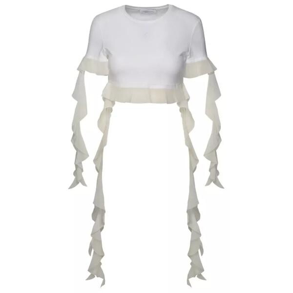 

Футболка cotton t-shirt Blumarine, белый
