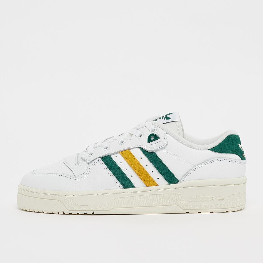

Кроссовки Rivalry Low Sneaker adidas Originals, цвет off white/collegiate green/off white