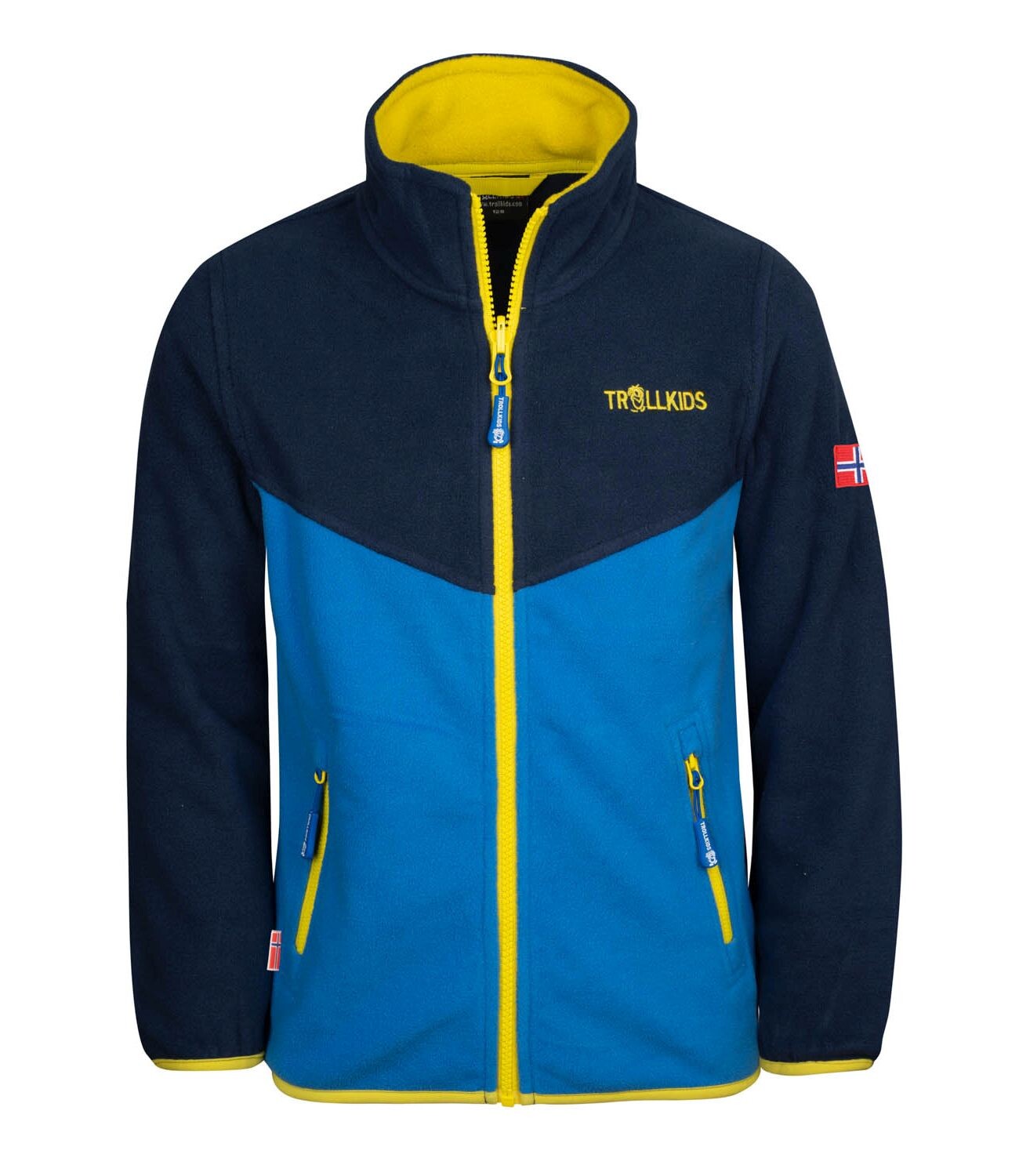 

Флисовая куртка Trollkids Fleece Jacke Oppdal XT, цвет Marineblau/Leuchtendes Blau