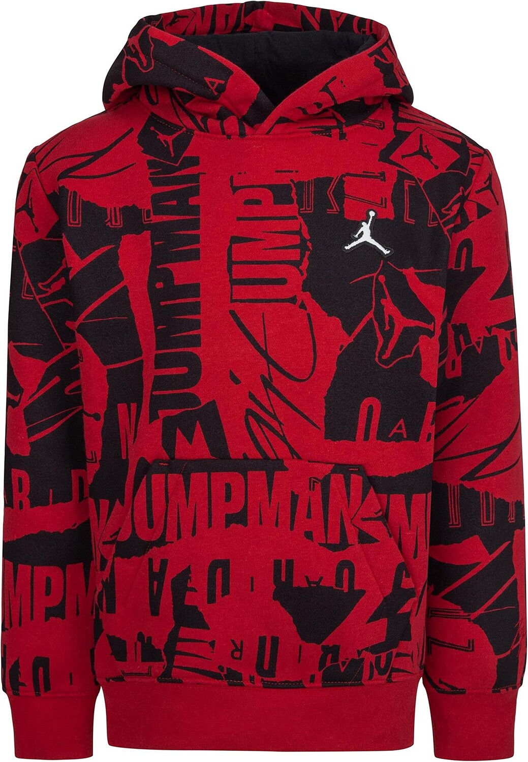 

Толстовка Jordan Kids Essentials Print Pullover, цвет Gym Red