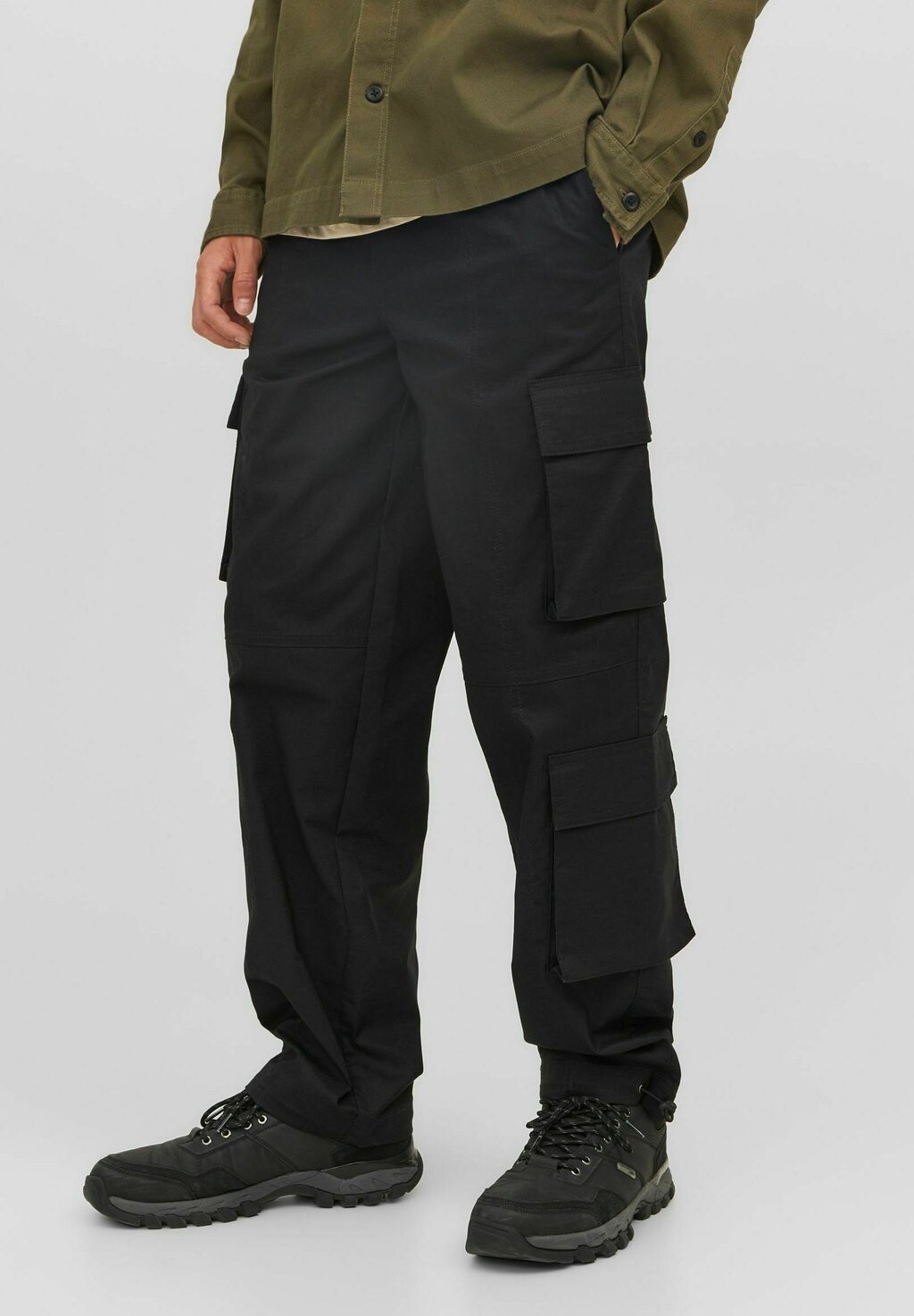 

Брюки карго BILL VIRGO Jack & Jones, черный