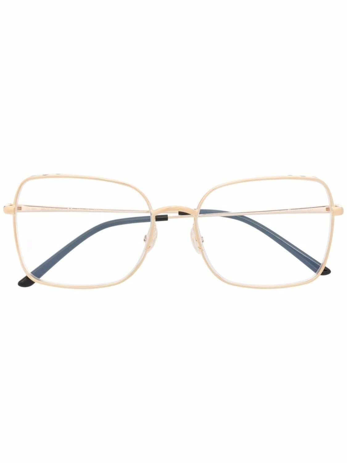 

Cartier Eyewear очки в металлической оправе, золотистый