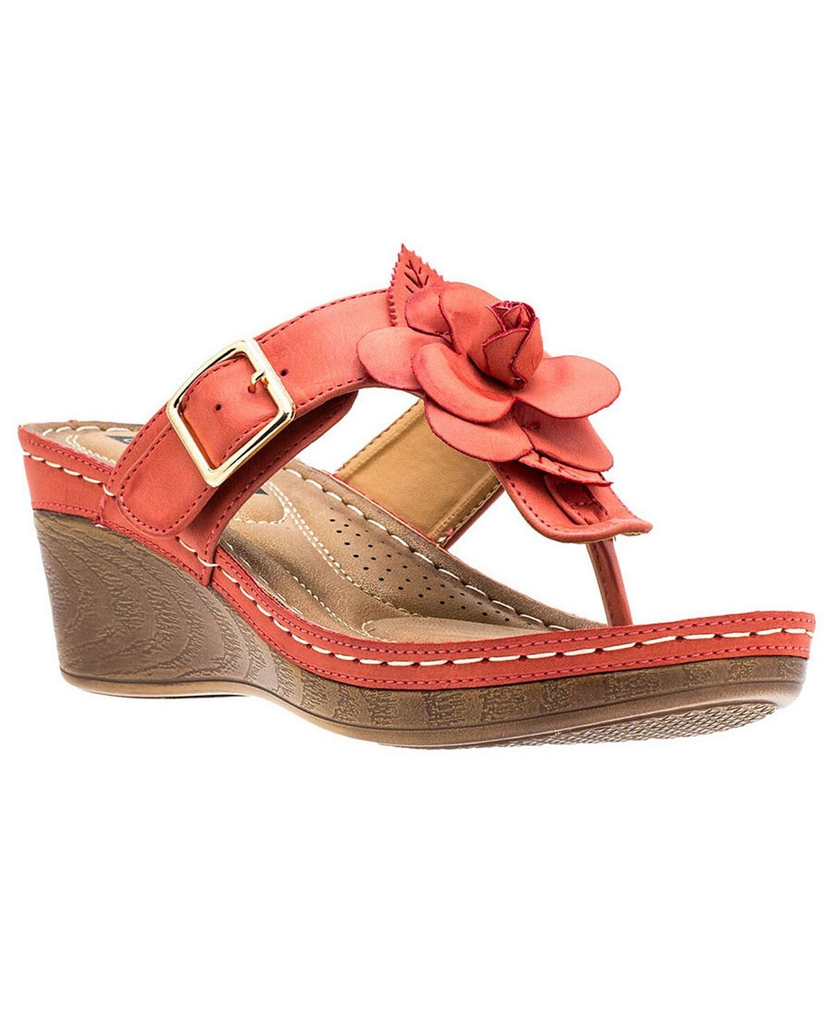 

Женские босоножки на танкетке Flora GC Shoes