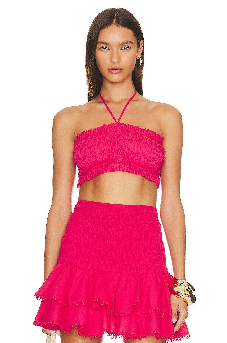 

Топ Charo Ruiz Ibiza Leta, цвет Solid Fuchsia