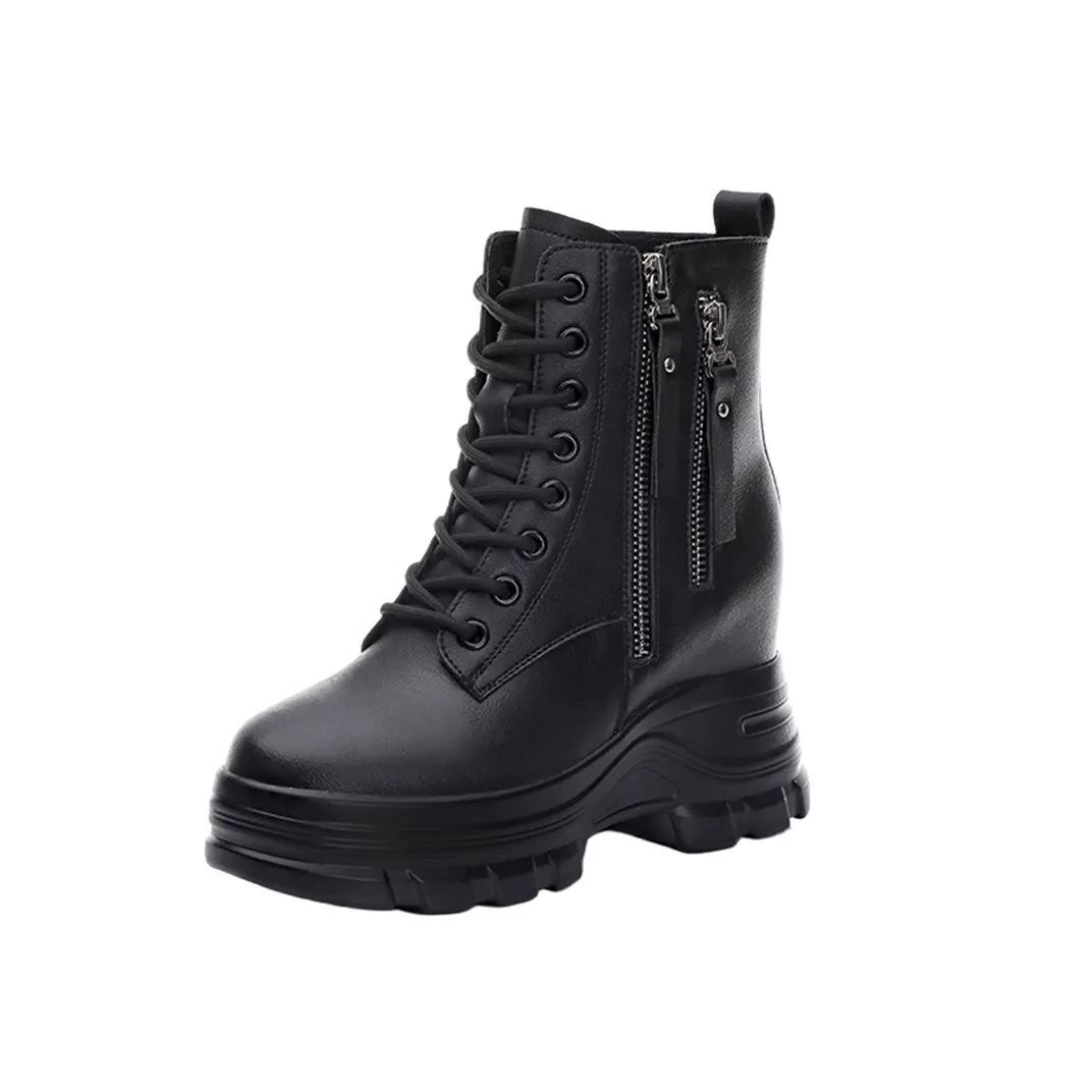 

Ботинки Martin Boot женские Abcfjg, цвет Black cotton