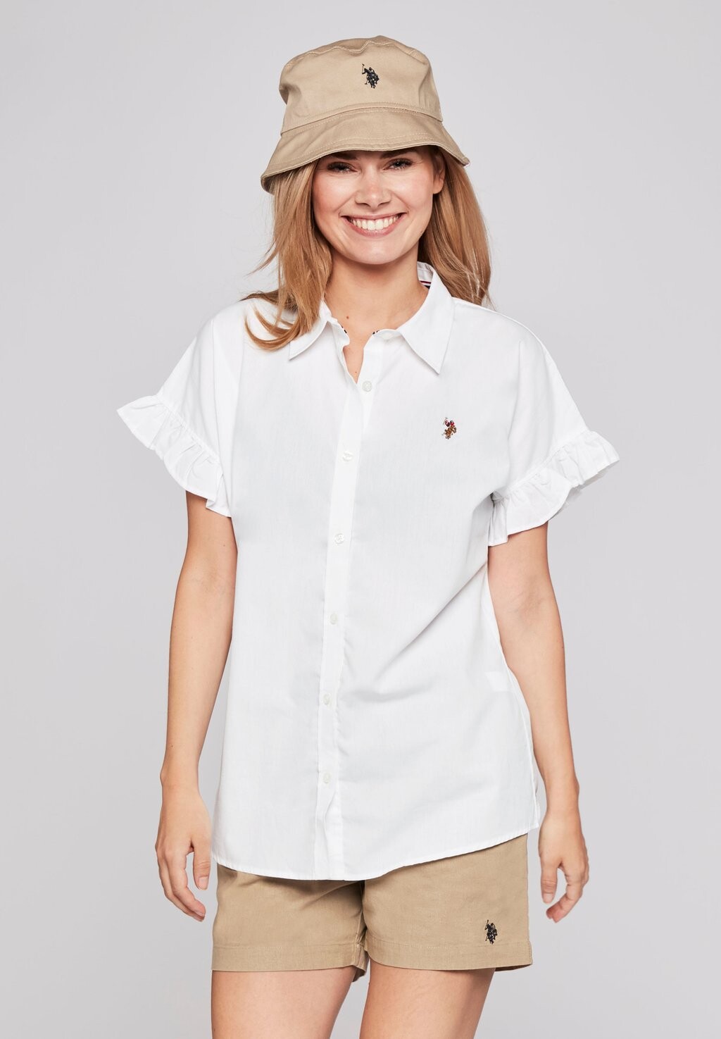 

Рубашка U.S. Polo Assn., белый