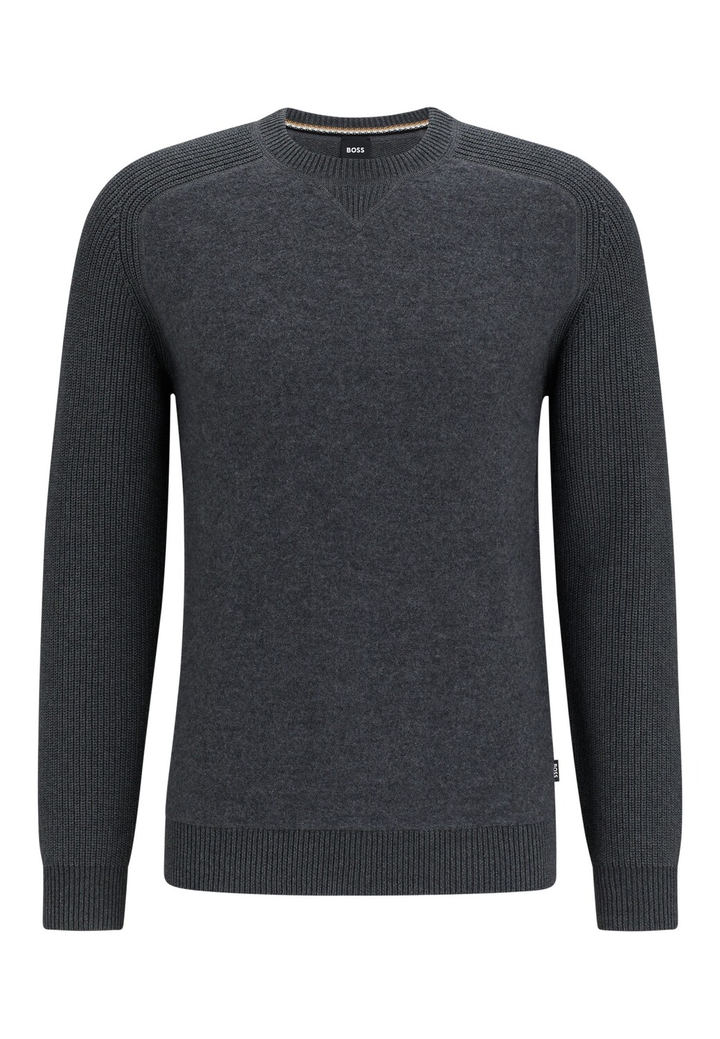 

Свитер BOSS MATERO Regular Fit, серый