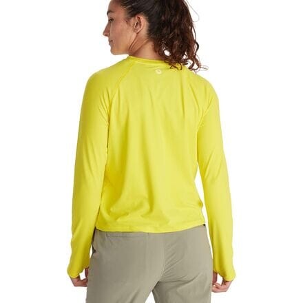

Топ Windridge с длинными рукавами женский Marmot, цвет Yellow Blaze