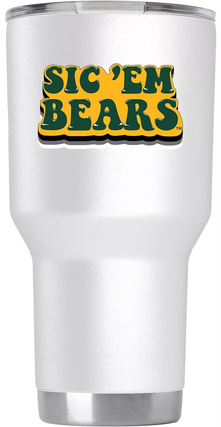 

Gametime SideKicks Baylor Bears Sic 'Em Стакан